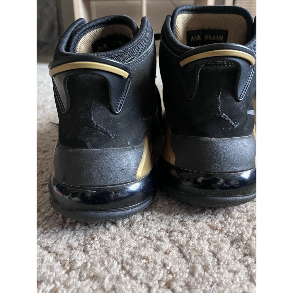 Nike Air Jordan Mars 270 Size Men’s 10 CD7070-007 Gold Patent Black BBall Shoes - Picture 4 of 9